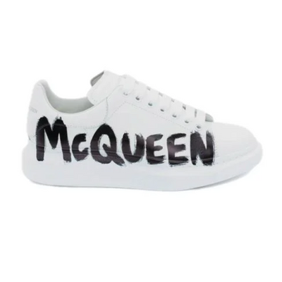 Alexander Mcqueen Oversized ā Graffiti White Black