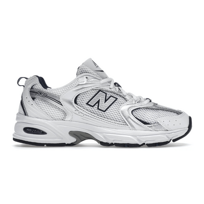 New Balance 530 ā White Silver Navy