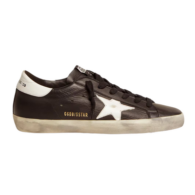 Golden Goose Super-Star ā Black White Leather