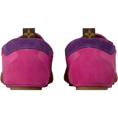 Louis Vuitton Sneakerina Lace-Up Sandal in Fuchsia