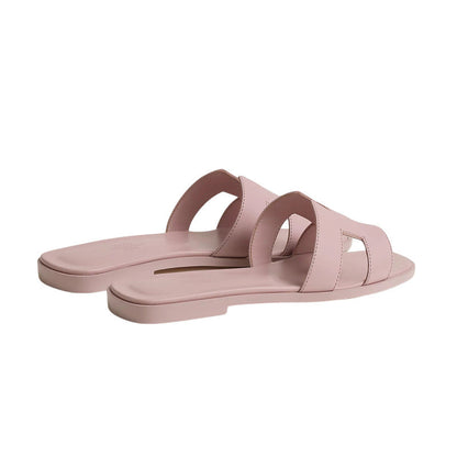 Hermes Oran Sandal Rose/Cancan